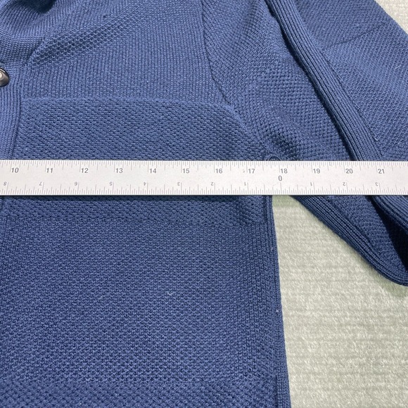 rag & bone Navy Blue Men's Cardigan Sweater - Picture 8 of 10